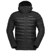 Chaqueta de plumón para hombre Norrona falketind down750 Zip Hood negro Caviar Black