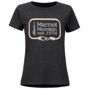 Camiseta de mujer Marmot Wm's Ascender Tee SS gris CharcoalHeather