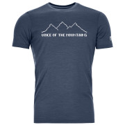 Camiseta de hombre Ortovox 150 Cool Pixel Voice Ts M azul BlueLake