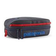 Funda de viaje Patagonia Black Hole Cube 3L azul oscuro Smolder Blue w/Amanita Red