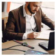 Cable de carga y datos Swissten Wireless magnetic charging cable 2in1 for Samsung Watch + USB-C 1,2 m