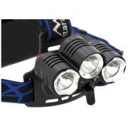 Linterna frontal Cattara LED 400lm (1x XM-L+2x XP-E)