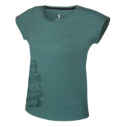 Camiseta de mujer Ocún Kimo T Women Stoneman azul Blue North Atlantic