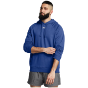 Sudadera de hombre Under Armour UA Rival Fleece Hoodie azul Tech Blue