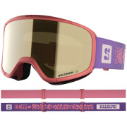 Gafas de esquí para niños Salomon Rio rosa Sun Kissed Coral