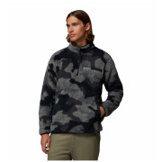 Jersey de hombre Columbia Rugged Ridge™ High Pile Half Zip negro Black Mod Camo