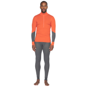 Camiseta funcional de hombre Devold Wool Mesh 190 Zip Neck Man
