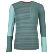 Camiseta funcional de mujer Ortovox 185 Rock'N'Wool Long Sleeve W gris arctic grey