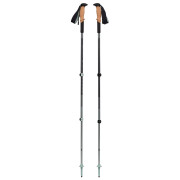 Bastones de senderismo Black Diamond Pursuit Shock Trekking Poles gris/verde Steel Grey-Foam Green