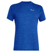 Camiseta de hombre Salewa Puez Melange Dry M S/S Tee azul/ azul claro Electric Melange