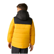 Chaqueta de invierno para niños Regatta Lofthouse Black/Mustard