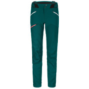 Pantalones de mujer Ortovox W's Westalpen Softshell Pants verde Pacific Green