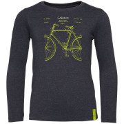 Camiseta para niños Loap Buvon azul oscuro DarkBlue