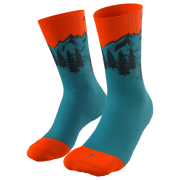 Calcetines Dynafit Stay Fast Sk azul/naranja storm blue/4560