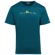Camiseta de hombre Regatta Fingal Slogan III azul/verde Moroccan Blu