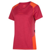 Camiseta de mujer La Sportiva Compass T-Shirt W rosa Velvet/Cherry Tomato