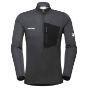 Sudadera funcional de hombre Mammut Aenergy Light ML Half Zip Pull Men gris/negro black/phantom