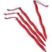 Estaquilla de tienda MSR Cyclone Stake Kit V2 rojo red