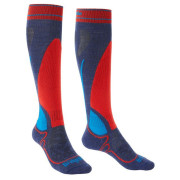 Medias Bridgedale Ski Junior Racer Denim azul/gris denim/flame/322