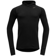 Sudadera funcional de hombre Devold Expedition Merino 235 Hoodie Man negro Black