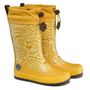 Botas de agua para niños Affenzahn Rainboot Vegan Puddly Tiger amarillo Tiger