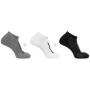 Calcetines Salomon Everyday Low 3-Pack mix1 BLACK / WHITE / MED GREY MELANGE