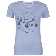 Camiseta funcional de mujer Alpine Pro Grema 2 azul claro WINDSURFER VARIANTA PA