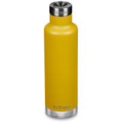 Botella térmica de acero inoxidable Klean Kanteen Insulated Classic Narrow 25oz (w/Pour Through Cap) amarillo yellow