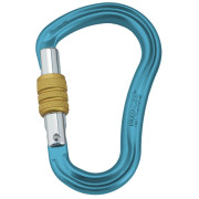 Mosquetón Rock Empire Carabiner HMS Magnum Screw azul Cyan