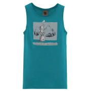Camiseta sin mangas para hombre E9 1Caffe Men's azul Tropical Sea