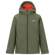 Chaqueta de invierno para niños Regatta Hillain Warm Lined Dark Khaki khaki DrkKhaTea