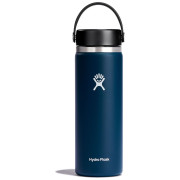 Botella térmica Hydro Flask Wide Mouth 20 oz azul/blanco indigo