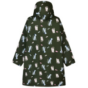 Abrigo impermeable para niños Regatta Junior Changing Robe Dark Khaki Cat Dog