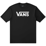 Camiseta de hombre Vans Classic Drop V SS Crew Tee-B negro Black/White