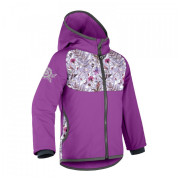 Chaqueta softshell para niños Unuo Fleece Basic violeta