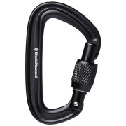 Mosquetón Black Diamond Liteforge Screwgate negro Black