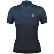 Maillot de ciclismo para mujer Scott Endurance 15 SS azul oscuro metal blue/dark blue