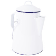 Hervidor Bo-Camp Tea kettel enamel blanco/azul white/blue