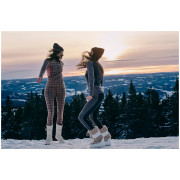 Camiseta funcional de mujer Kari Traa Rose Light Baselayer Half Zip