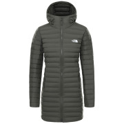 Chaqueta de plumón para mujer The North Face W Stretch Down Parka gris NewTaupeGreen