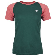 Camiseta de mujer Ortovox 120 Tec Fast Mountain Ts W verde oscuro Dark Pacific