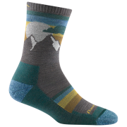 Calcetines de mujer Darn Tough Sunset Ledge Micro Crew Lightweight With Cushion