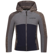 Sudadera para niños Alpine Pro Groto gris/marrón SMOKED PEARL