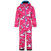 Mono para niños Dare 2b Snowplay Snowsuit rosa Pure Pink Snow Animals