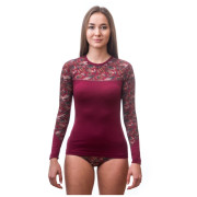 Camiseta de mujer Sensor Merino Impress, dl.rukáv