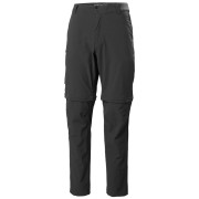 Pantalones de hombre Helly Hansen Brono Softshell Zip Off Pant gris Ebony