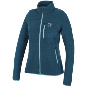 Sudadera de mujer MOOA Velmo fleece 210 azul lagoon blue