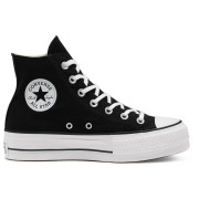 Calzado de mujer Converse Chuck Taylor All Star Lift Mid negro BLACK