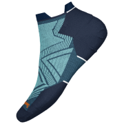 Calcetines de mujer Smartwool Run Targeted Cushion Low Ankle Socks azul/ azul claro twilight blue