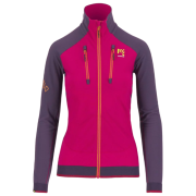 Sudadera funcional de mujer Karpos Alagna Evo W Jacket rosa/violeta Granita/Grape